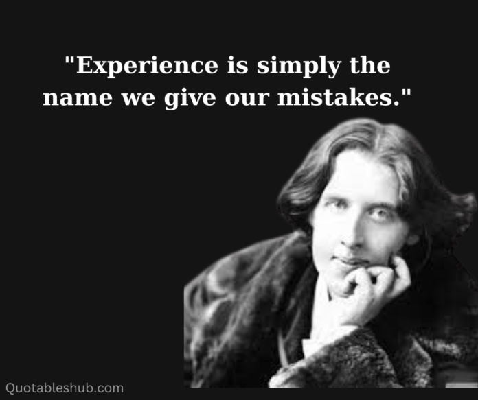 Oscar Wilde inspirational quotes