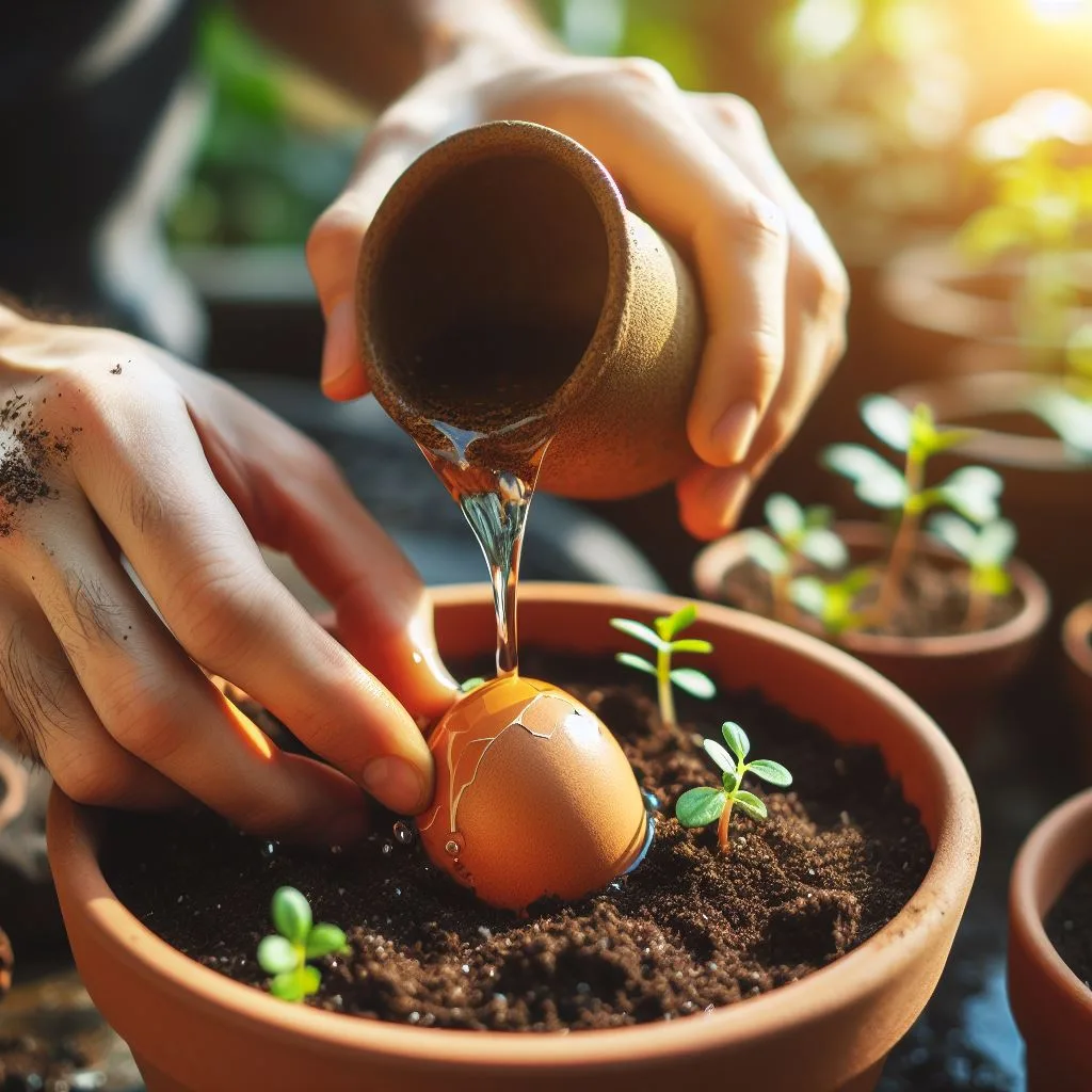 egg in plants 